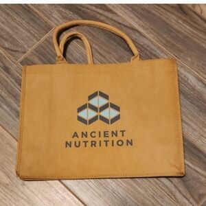 Ancient Nutrition Tan Tote Bag